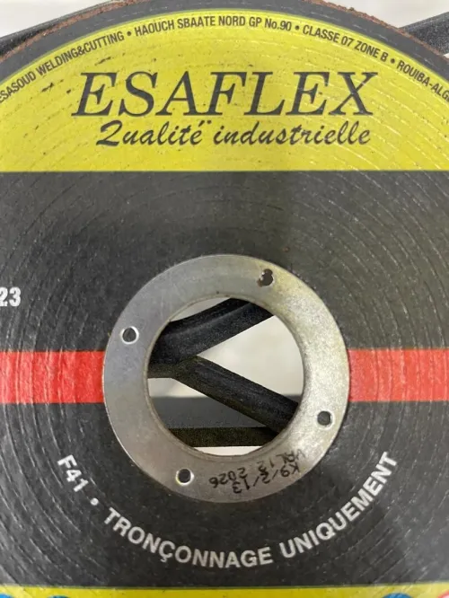 Disque a meule ( a couper ) ESAFLEX - ACIER