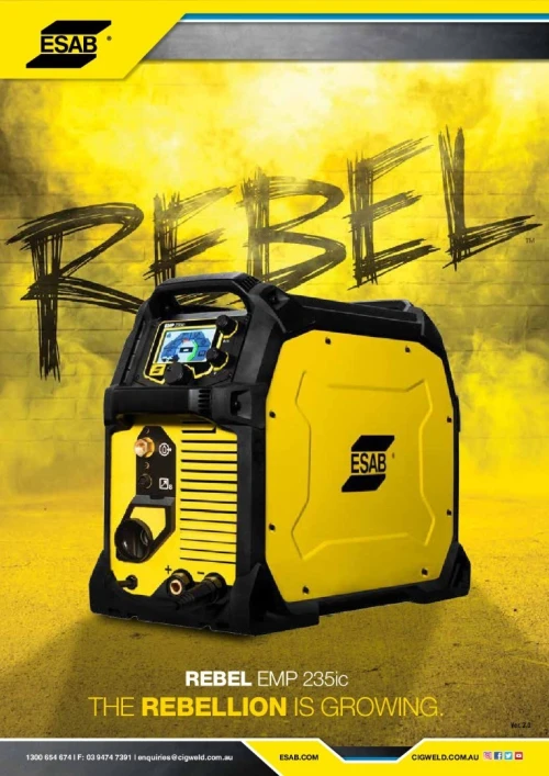 POSTE A SOUDER MULTI-PROCEDE MMA/TIG/MIG/MAG
