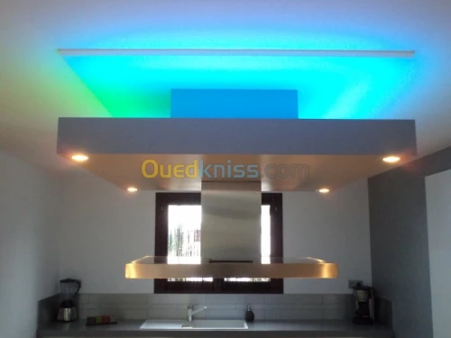 platrerie placo ba13 decor 3d