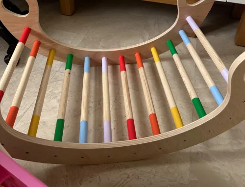 Triangle de pikler montessori bebe et supplement baby rocker