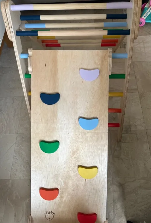 Triangle de pikler montessori bebe et supplement baby rocker