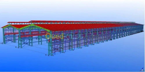 Dessin charpente métallique