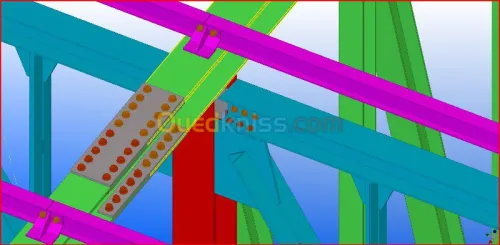 Dessin charpente métallique