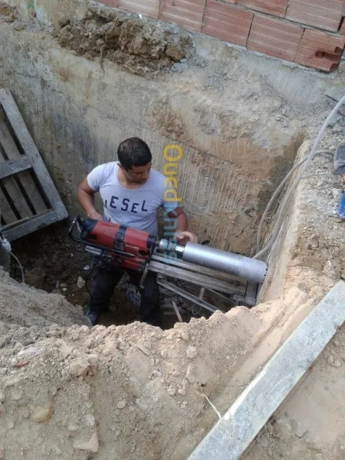 Carrotage sciage fixsation chimique