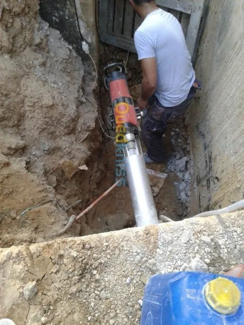 Carrotage sciage fixsation chimique