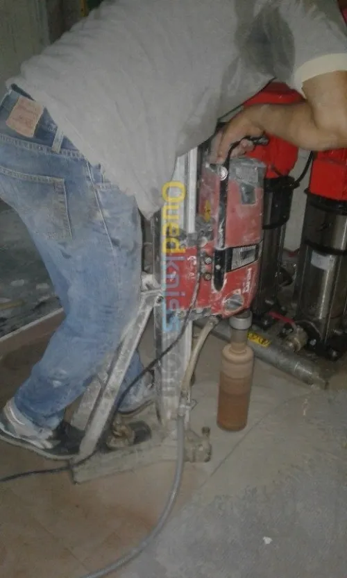 Carrotage sciage fixsation chimique