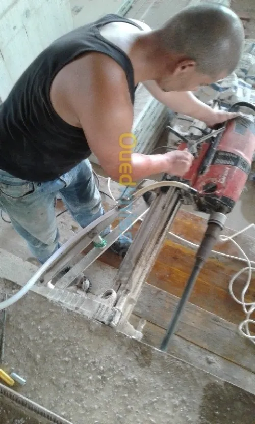 Carrotage sciage fixsation chimique