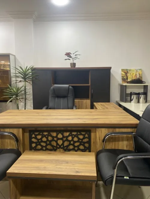 ENSEMBLE DE BUREAU EN BOIS 