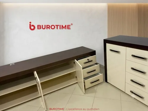 ENSEMBLE DIRECTIONNEL PLACAGE EN BOIS DE CHÊNE EN PROMO