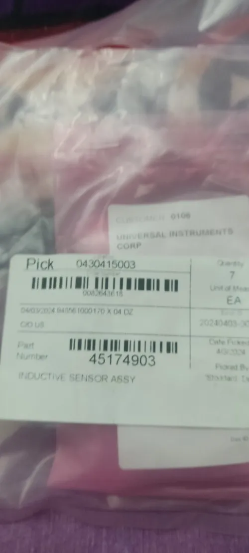 Lot de pièces de maintenance pour SMT universal instruments
