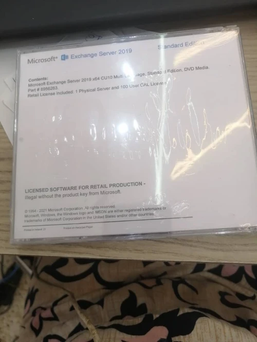 EXCHANGE SERVER 2019 