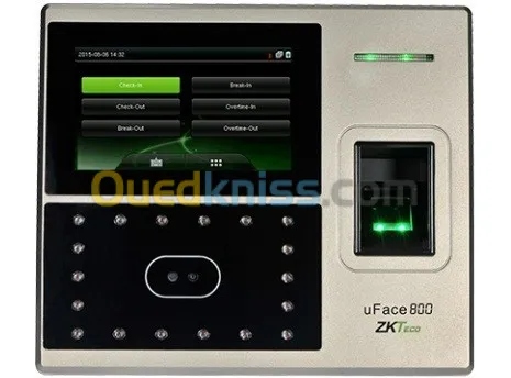 POINTEUSE BIOMETRIQUE ZKTECO UFACE 800 PLUS