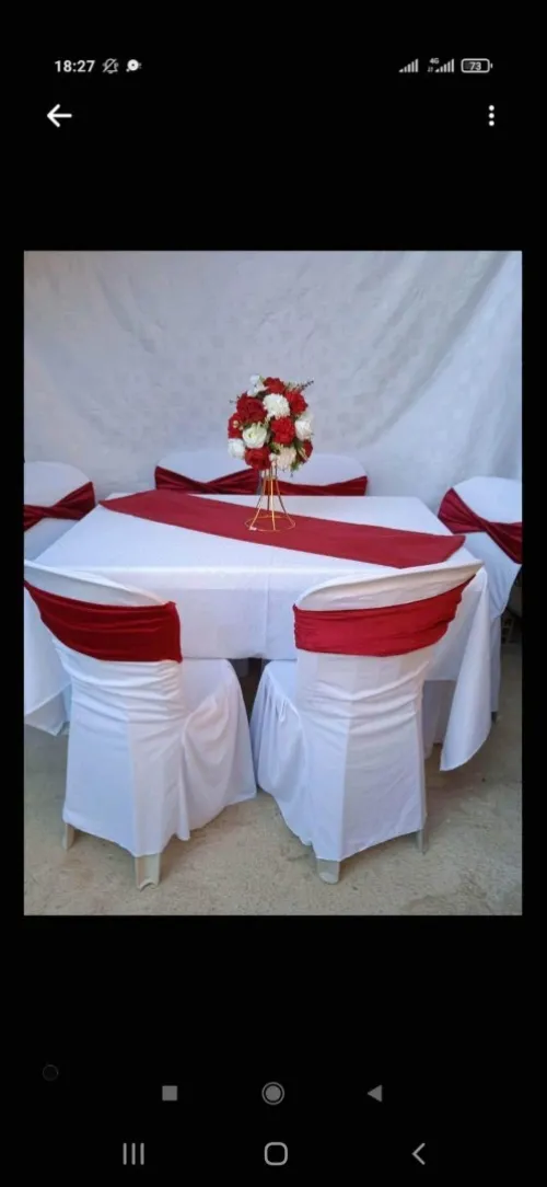 Location chaises et tables et vaisselle pour vos fêtes 