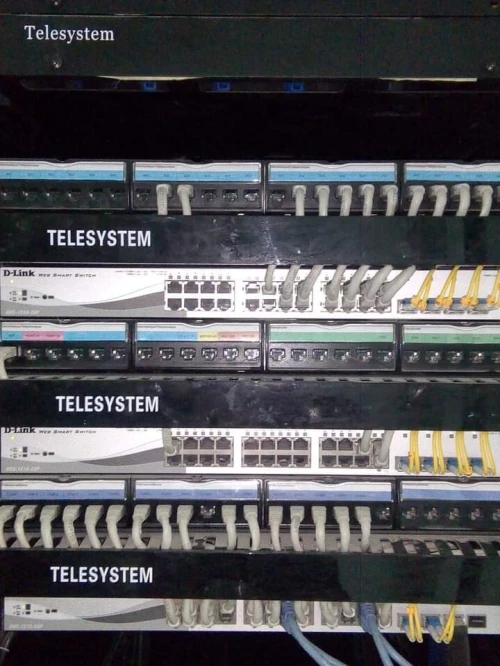 Installation informatique et camira et électricité bâtiment
