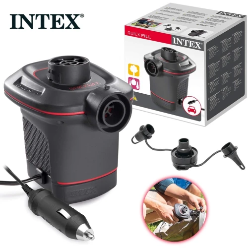 Pompe à air électrique à remplissage rapide Intex 12 V 