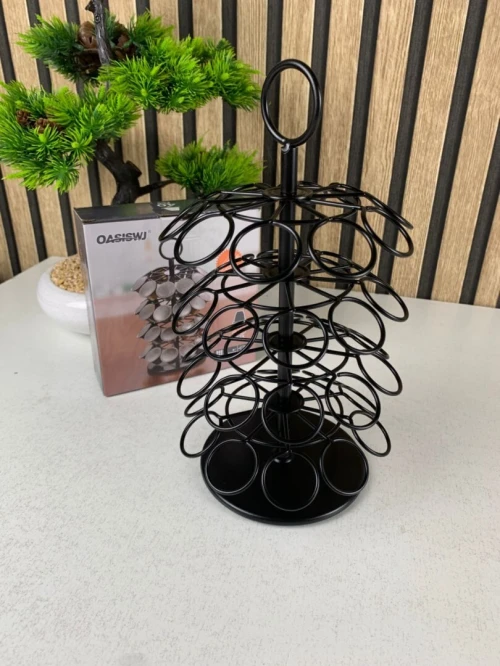 Porte-Capsules à Café 40 Pièces  Support Rotatif 360 Degrés