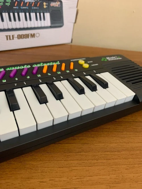 Piano Électronique Éducatif pour Enfants 32 Touches avec Micro