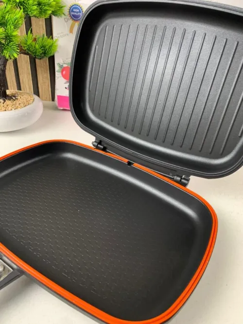 Poêle Grill Dessini 36 cm Double Face  Qualité Italienne
