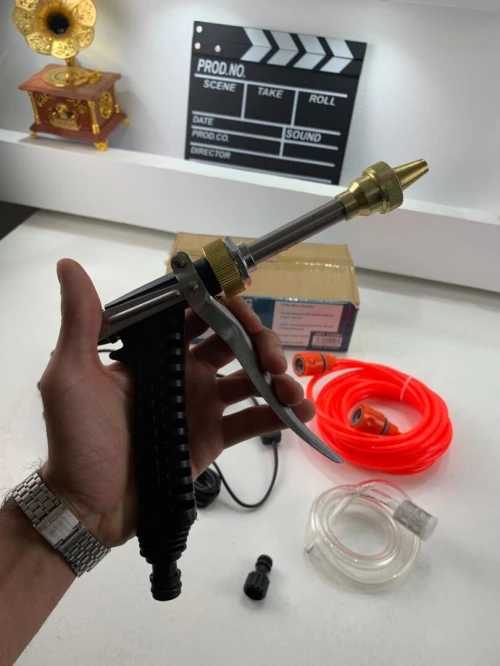 Nettoyeur à Haute Pression avec kit pompe de lavage voiture 12V