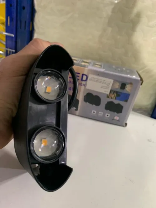 Applique Murale LED 4W DÉclairage Extérieur 2 Lampes en PP