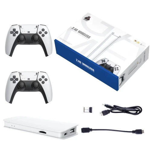 Console Rétro M15 Game Stick Pro 4K  20 000 Jeux + 2 Manettes Sans Fil