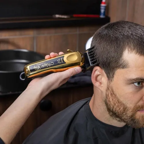 Wahl Magic Clip Gold Sans Fil  Tondeuse de Coupe Professionnelle