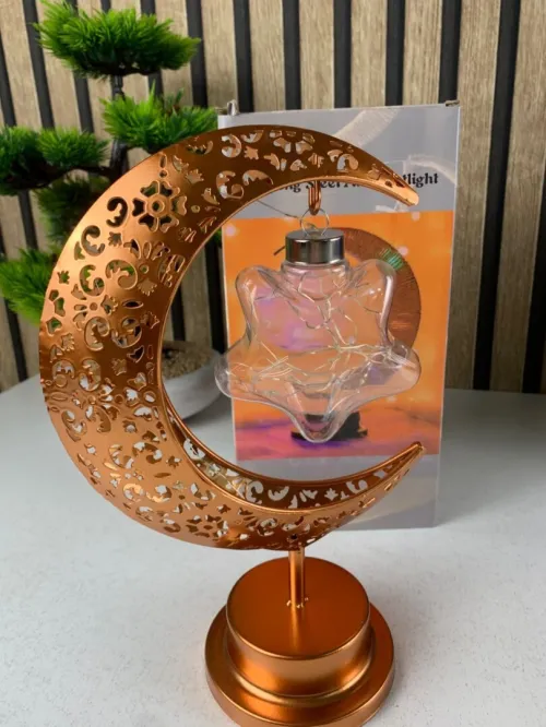 Lampe LED Lune pour Table  Éclairage Ambiance Ramadan