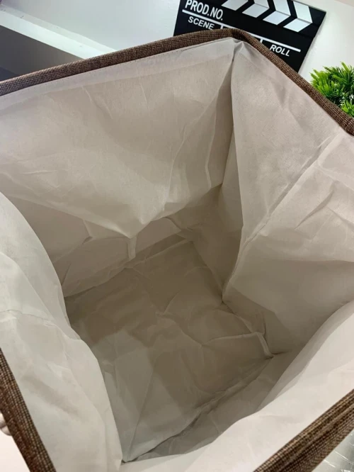Corbeille à Vêtements Solide - Grande Capacité de Rangement