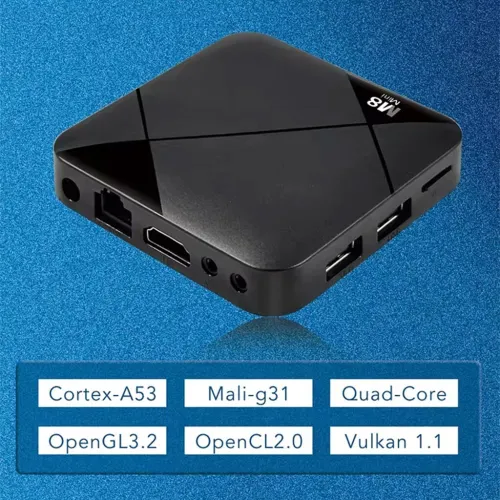 M8 Mini Portable Game Box 4K Android TV BOX Video Gaming Console 10000 Games 64GB