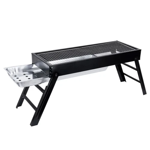 Barbecue Portable Pliant en Inox pour Camping et Jardin