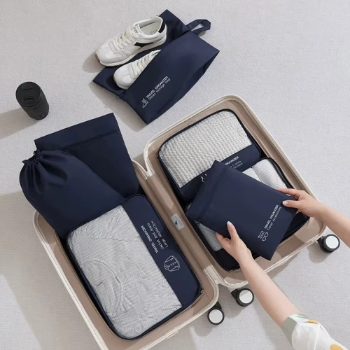 Organisateurs de Valise 6PCS  Rangement Intelligent pour Voyage