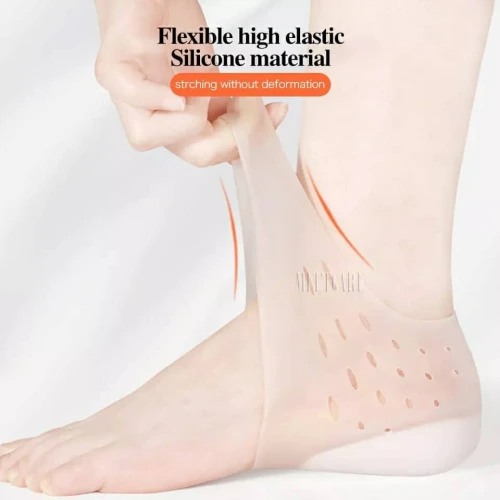 Talon en silicone pour augmenter la hauteur  Unisexe