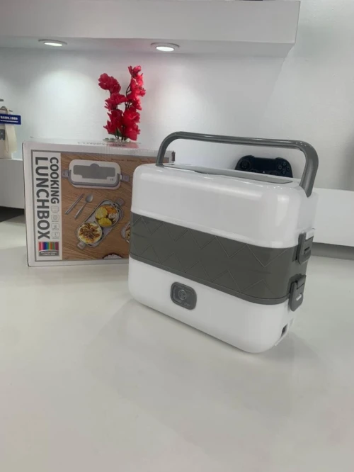Lunch Box Électrique Chauffante  Récipients en Acier Inoxydable
