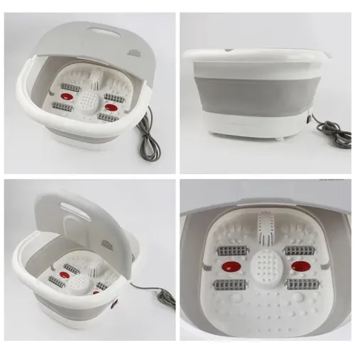 Spa de Pieds Pliable  Massage, Bulles Relaxantes et Fonction Chauffante