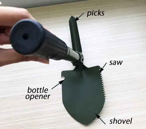 Mini Pelle Pliante Multifonction en Acier - مجرفة فولاذية صغيرة متعددة الوظائف قابلة للطي