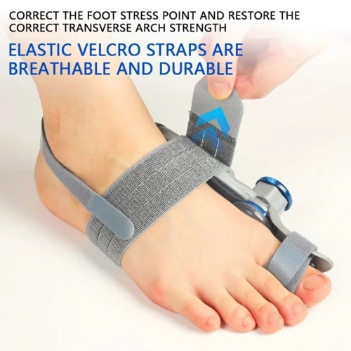 Correcteur Hallux Valgus avec Molette Réglable pour Femme et Homme