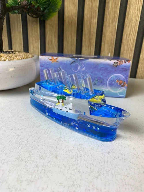 Bateau Décoratif Insubmersible pour Bureau et Maison