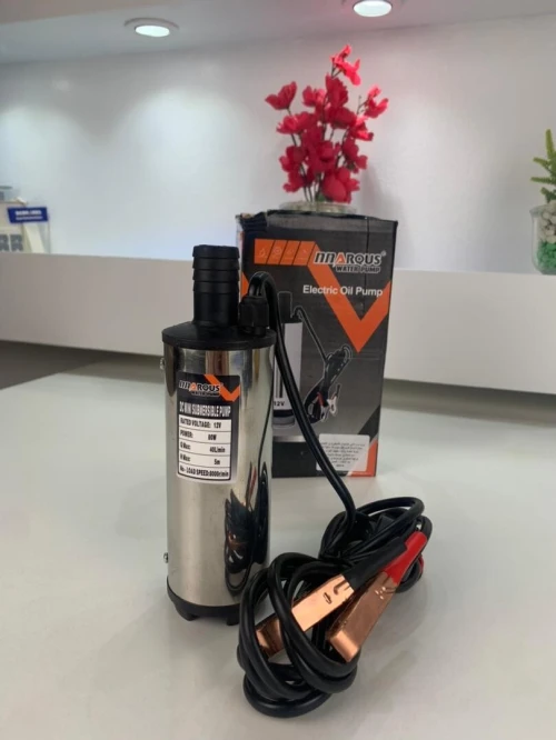 Pompe à Huile Electrique DC12V 45L-50L مضخة الزيت الكهربائية DC12V 45L-50L