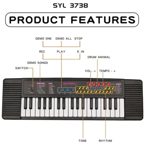 Clavier Piano Électronique MT pour Enfants  لوحة بيانو إلكترونية للأطفال