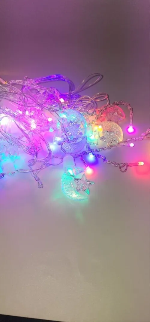 Guirlande LED Cristallisée Ramadan  Décoration Lumineuse 3 m