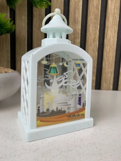 Lanterne LED Décorative pour Ramadan Effet Flamme Ambiance