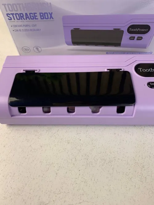 Porte-Brosses à Dents avec Stérilisation UV  5 Places Rechargeable