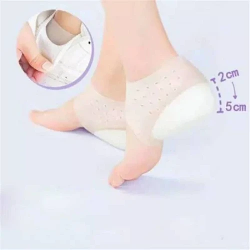 Talon en silicone pour augmenter la hauteur  Unisexe
