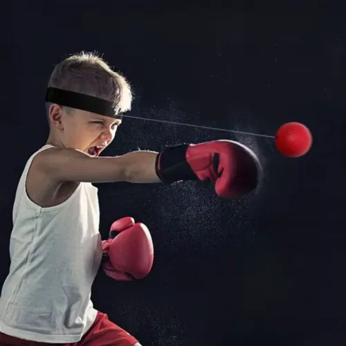 Balle de Boxe Reflex pour améliorer la coordination œil-main 1Pcs