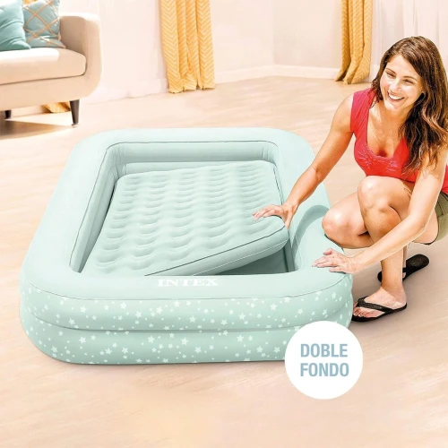Lit De Voyage Floqué pour Enfants INTEX 66810NP 