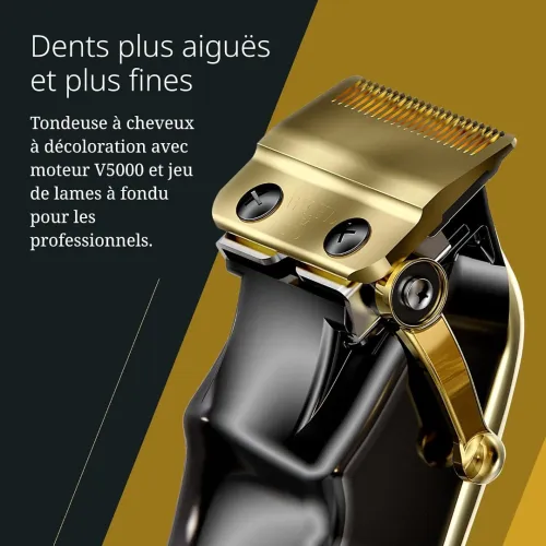 Wahl Magic Clip Gold Sans Fil  Tondeuse de Coupe Professionnelle