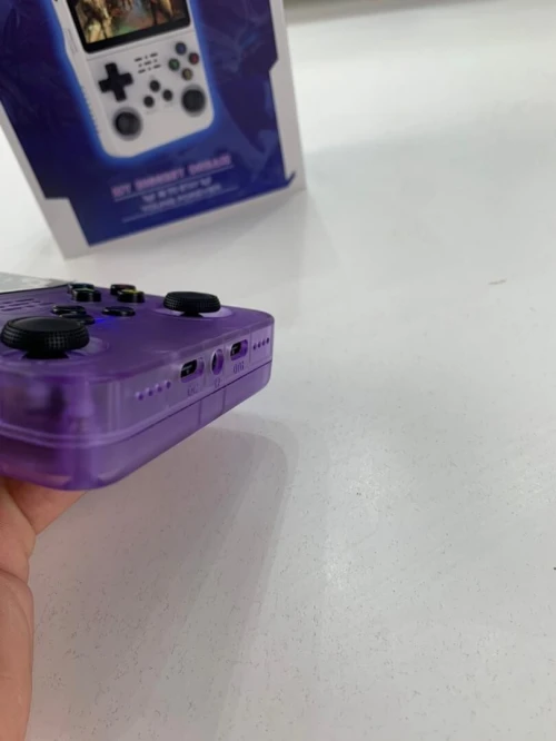 R36S Console de Jeu Rétro  Design Compact, Émulateurs Intégrés, Open Source Linux