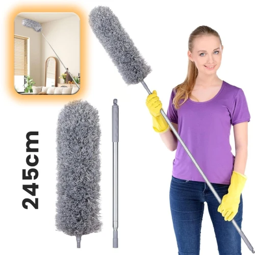 Plumeau télescopique Lavable en Microfibre -  لتنظيف الزوايا البعيدة