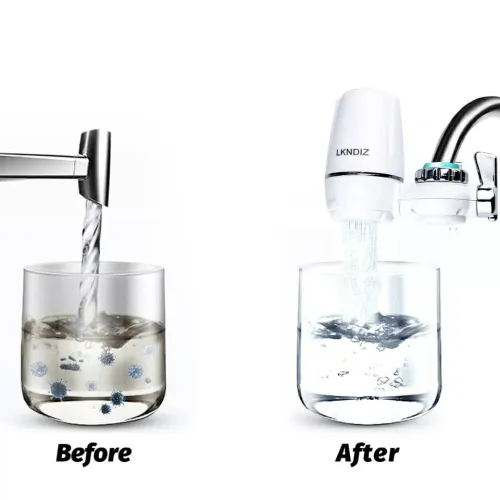 Robinet Filtrant Cuisine  Eau Saine Sans Chlore, Ni Bactéries, Ni Matières Organiques