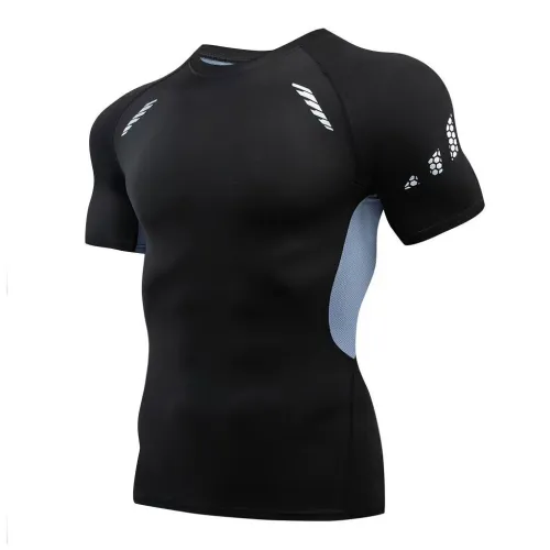 Ensemble Sport Homme 3 Pièces  Tenue de Compression Fitness & Running